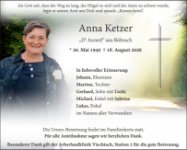 eine Anzeige